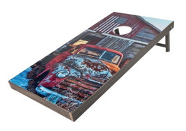 AMERICAN BARN &amp; TRUCK CORNHOLE - Deluxe Poly Lumber Game Set - $549.97