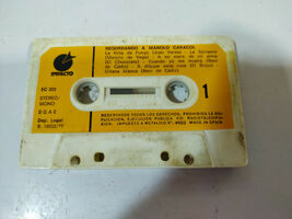 Unter Hinweis Auf A Manolo Caracol flamenco - Kassette Tape sin Die Box - $5.15