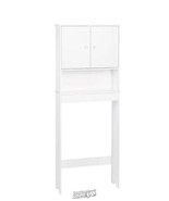 RiverRidge Medford Two Door  Over-the-Toilet Space Saver adjustable shel... - $132.99