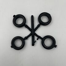 Model Car Parts Revell &#39;71 Plymouth GTX Stock Black Tires ONLY 1/24 - $18.29 CAD