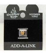 Walt Disney World Add A Link Nov Topaz Mickey Mouse Birthstone NEW - €13,52 EUR