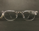 Ray-Ban Eyeglasses Frames RB5154 2001 Clear Silver Square Full Rim 49-21... - £119.13 GBP