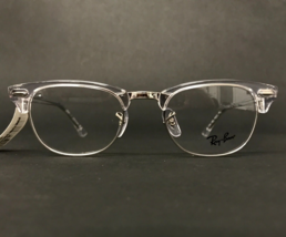 Ray-Ban Eyeglasses Frames RB5154 2001 Clear Silver Square Full Rim 49-21... - $149.43
