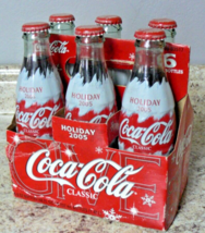 2005 Holiday Coca Cola Classic “Christmas” 6 Packs Bottles, Wow Original! - $48.99