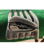 Callaway XR Golf Iron Set 5-PW Stiff Flex Graphite Shaft Project X 6.0 - $303.99