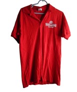 EUC Red Gildan Ultra Blend Polo shirt cotton blend Sz M Tuscarora Jr Hig... - $276.24 MXN