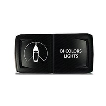 CH4X4 Marine Rocker Switch V2 Bi-Color Lights Symbol - Horizontal - Amber Led - £12.61 GBP
