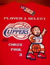 Los Angeles Clippers Chris Paul #3 Nba Basketball T-Shirt Small New W/ Tag - £15.82 GBP