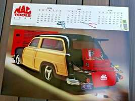 1995 MAC Tools Color Glossy Poster 1950 Ford Woodie - $6.99