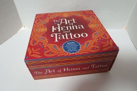 The Art Of Henna And Tattoo Kit 5 Pens 2 Books Gift Box Set Never Used O... - £19.78 GBP