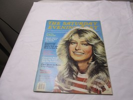 1977 Farrah Fawcett Charlie&#39;s Angels Saturday Evening Post Magazine Cover Rare - £57.86 GBP