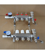 Radiant Heat Manifold 3 Loop PEX Tubing Manifold Hydronic Radiant Floor ... - $167.57 CAD