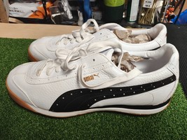 Puma PG Roma Golf Shoes - Mens White/Black SZ 11.5 - $66.50