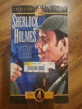 Sherlock Holmes Mystery Classics VHS Tape Set Of 4 Brand New Sealed 1998... - $12.86