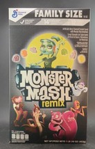NEW GM FAMILY SIZE LIMITED 2023 MONSTER MASH REMIX CEREAL 16OZ BOX HALLO... - $13.86