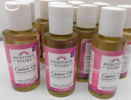 Heritage Store Castor Oil Nourishing Treat 2 fl oz For Body Hair &amp;Brows ... - £6.25 GBP
