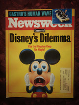 NEWSWEEK September 5 1994 Walt Disney Magic Kingdom Cuba Refugees Dallas Cowboys - £6.90 GBP