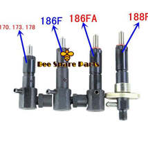4pcs Fuel Injector Assy for 170F 173F 178F 186F 188F 190F 192F Small Die... - £49.43 GBP