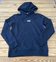 Fila Men’s Fusion Hooded sweatshirt size M Navy i12 - £15.74 GBP