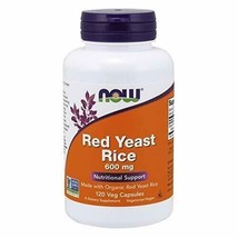 NOW Supplements, Red Yeast Rice 600 mg, Made with Organic Red Yeast Rice... - £18.28 GBP