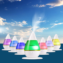 7 Colors Changing LED Ultrasonic Humidifier Cool Air Diffuser Purifier H... - $50.34