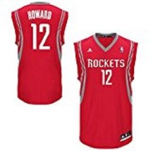 Adidas NBA Men&#39;s Houston Rockets Dwight Howard #12 Med Red Replica Jersey NEW - £23.91 GBP