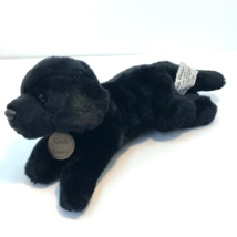 RUSS YOMIKO Classics Realistic Black Labrador Puppy Dog Plush Stuffed Animal - £9.29 GBP