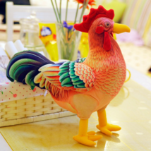 3D Simulation Big Rooster Plush Toy Doll Gift - £26.28 GBP