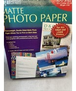 Royal Brites  Photo Paper Matte 100 Sheet 8.5x11 Inkjet &amp; Laser Heavyweight - $23.05 CAD