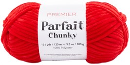 Premier Yarns Parfait Chunky Yarn-Poppy - £28.98 GBP
