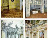 4 Schloss Nymphenburg Postcards Amalienburg Park Palace Germany  - $11.88