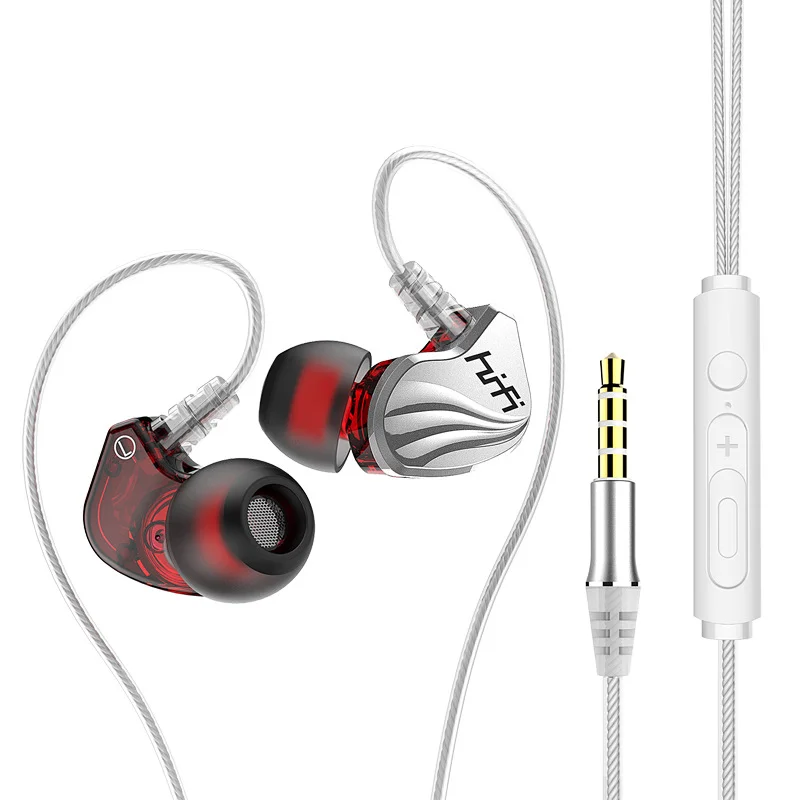 EARDECO Hifi 3.5MM Wired Earphone In Ear Wired Headphones with Mic Earphone Earb - £11.26 GBP