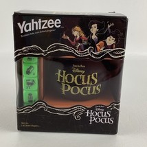 Yahtzee Disney Hocus Pocus Edition Shake Score Shout Dice Game Cauldron NEW - $24.70
