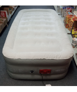 AS IS Coleman SupportRest Elite Inflatable Air Mattress TWIN Built in Pu... - £23.59 GBP