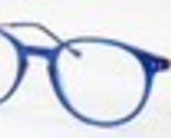 OU 96.183.03 Transparent Blue RARE EYEGLASSES GLASSES FRAME 50-19-137mm - $90.04