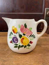 Stangl Pottery Fruit and Flowers 1 quart Pitcher Fruit &amp; Flowers Floral ... - £19.76 GBP