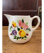 Stangl Pottery Fruit and Flowers 1 quart Pitcher Fruit &amp; Flowers Floral ... - £20.14 GBP