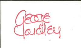 George Yardley Signed 3x5 Index Card Stanford Nats Pistons - £15.78 GBP
