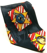 Looney Tunes Mania Bugs Bunny Taz Marvin Martian Star Novelty Polyester Tie - $10.40