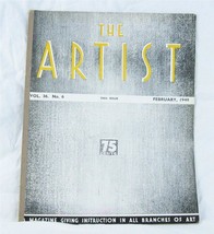 The Artist Magazine February 1949 - £39.93 GBP