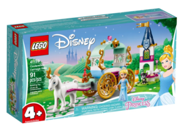 LEGO Disney Cinderella&#39;s Carriage Ride 91 Pieces Building Toy 41159 - Re... - £56.88 GBP