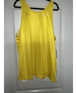 Nike Standard Issue Reversible Basketball Jersey Yellow/White-Large-DQ57... - $69.69 CAD