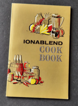 Ionablend Cook Book Dessert 1950s Treats Vintage Cookbook Dips Spreads Omelets - £15.21 GBP