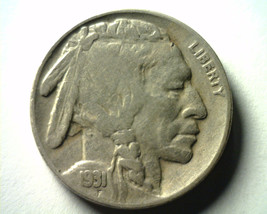 1931-S Buffalo Nickel Fine / Very Fine F/VF Nice Original Coin From Bobs Coins - £14.38 GBP