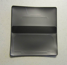 NAVY BLUE or BLACK Vinyl Checkbook Cover (New) - £1.64 GBP