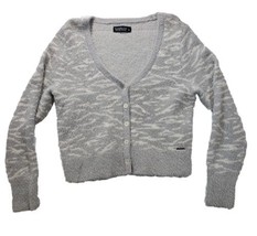 Abercrombie &amp; Fitch Cardigan Sweater Womens Large L Button Front Soft - £14.20 GBP