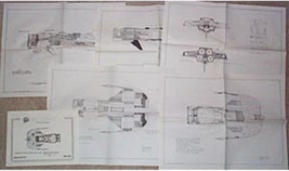 Star Trek Merchant Fleet Merchantman Starship Specifications Blueprints 1986 NEW - £5.47 GBP