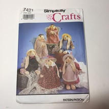 Simplicity 7421 Sock Bunny and Clothes 10&quot; - £10.19 GBP