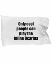 Inline Ocarina Player Pillowcase Musician Funny Gift Idea Bed Body Pillo... - £17.13 GBP
