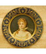 Antique Vienna Art Plate 1908 John Pritzlaff Hardware Queen Louise of Pr... - $75.24 CAD